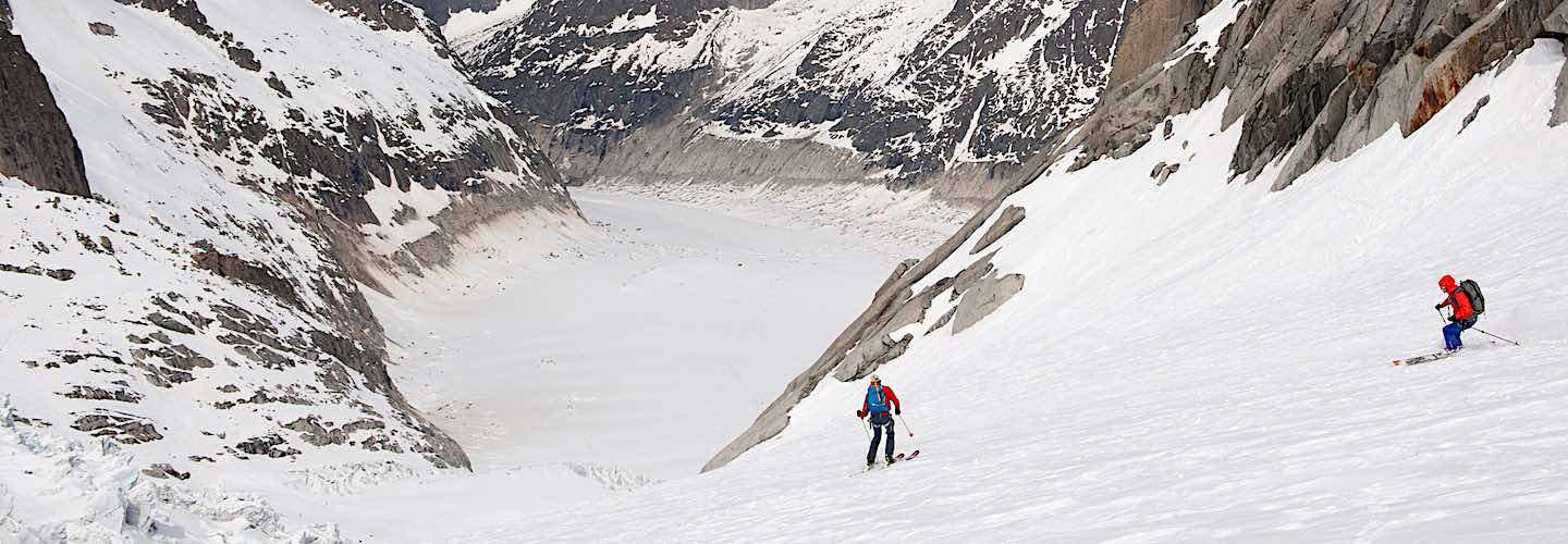 Skiing vallée blanche 